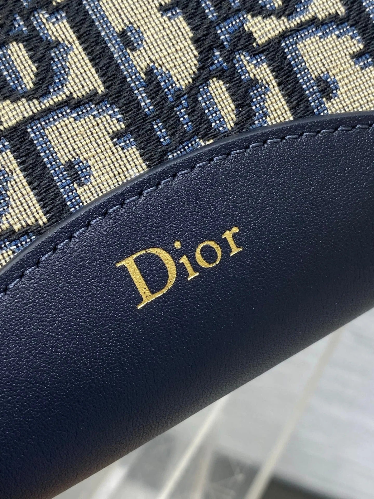 Dior 2026 Medaillon Bucket Bag 19.5cm Fabric And Grained Calfskin