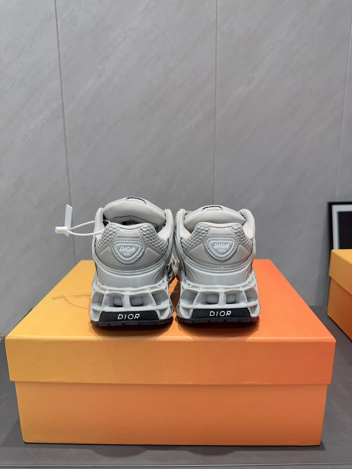 CD B35 NXXT Sneaker Grey Rubber Mesh 614261