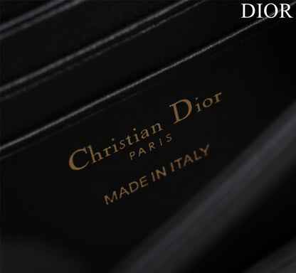 my cd mini 21 black patent calfskin