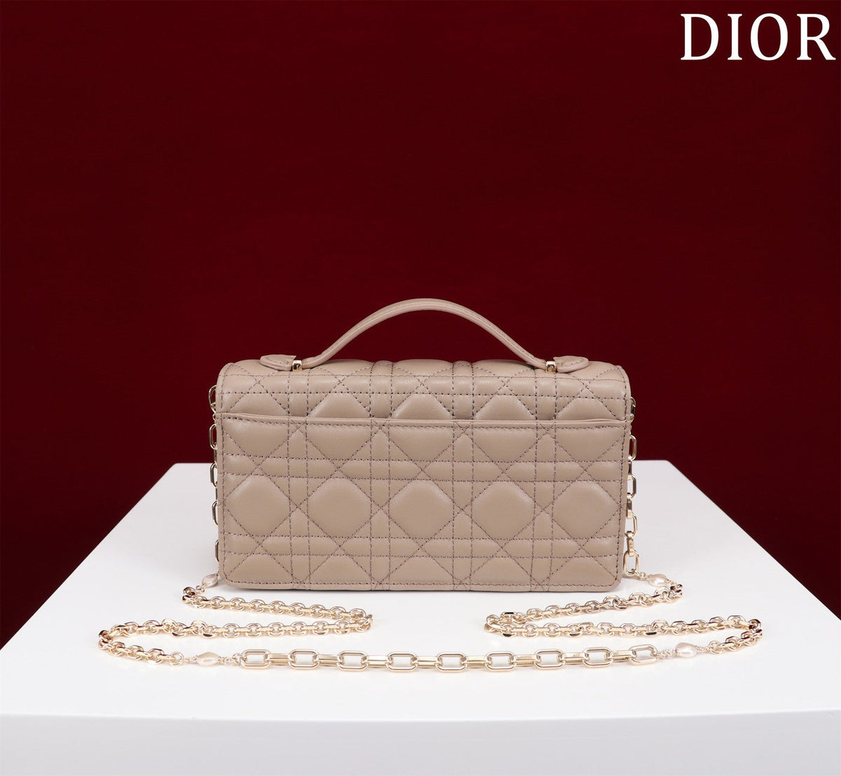 my cd mini 21 sand lambskin