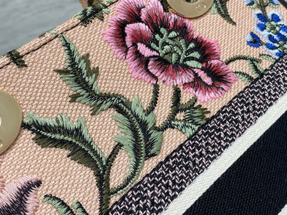 CD Floral Pollen 24 Lady Dior Bag Canvas 336648