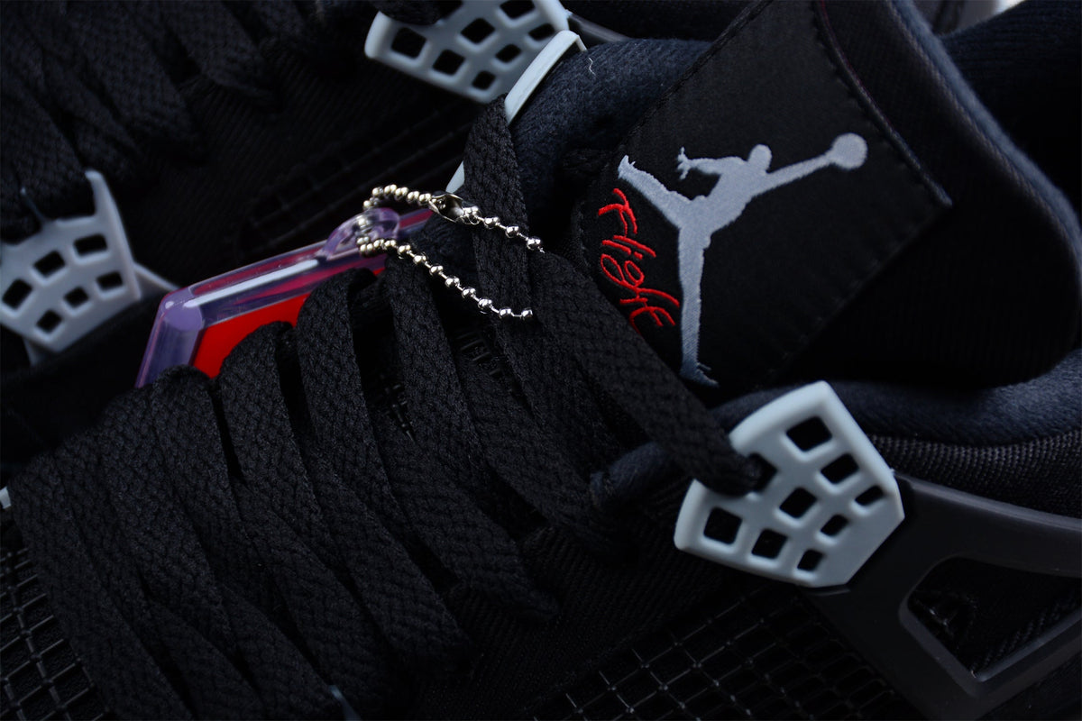 AJ 4 Retro Black Canvas