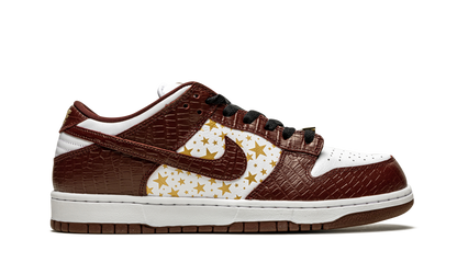 SB Dunk Low "Supreme - Stars - Barkroot Brown" DH3228 103
