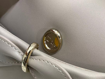CD 26s Small Cigale Bag Light Taupe Lambskin