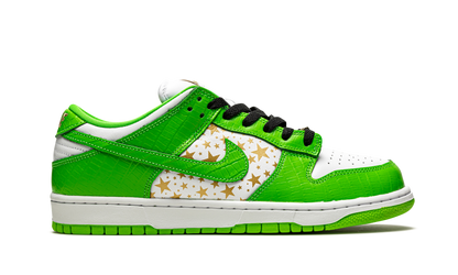 SB Dunk Low "Supreme - Stars - Mean Green" DH3228 101