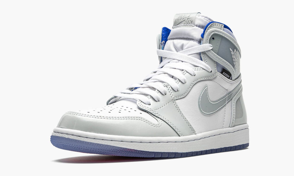 Air Jordan 1 High Zoom “Racer Blue” Sneakers - Premium Sneaker