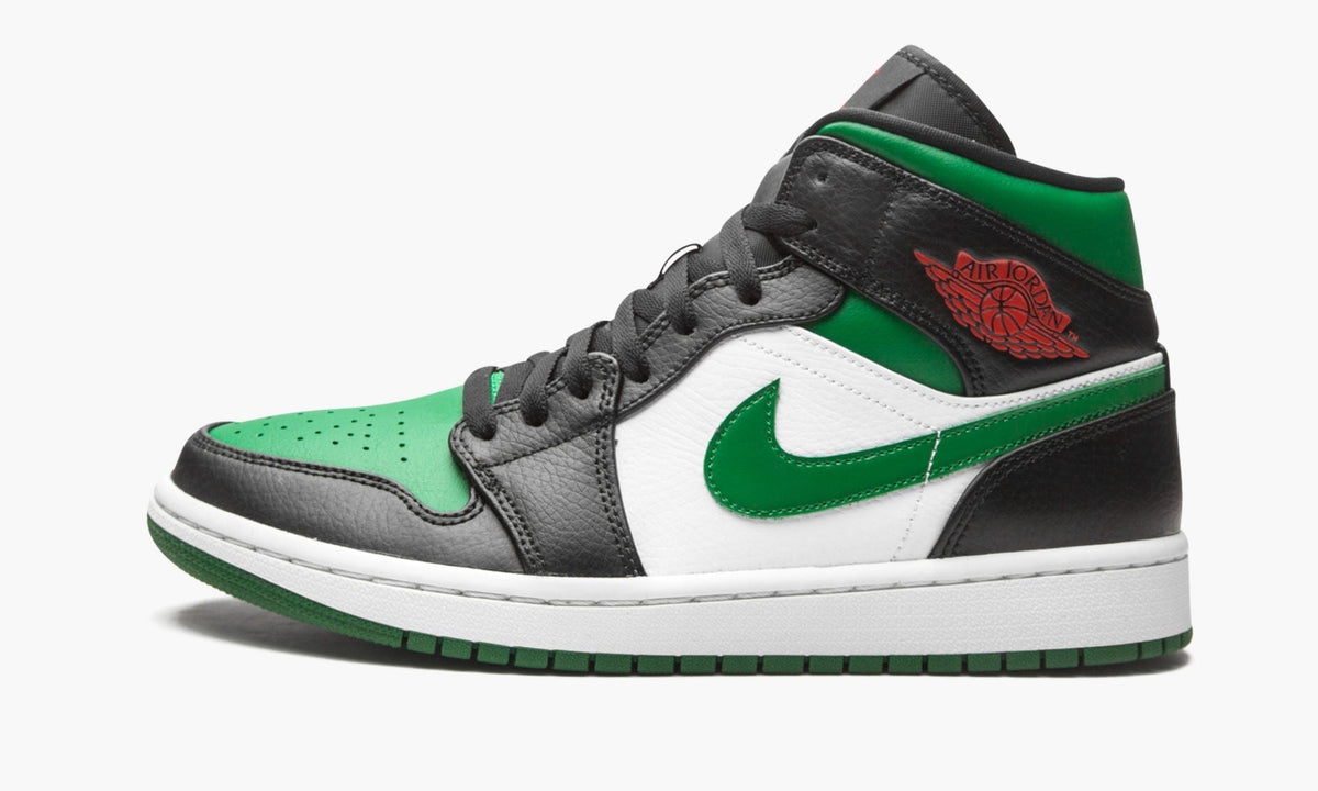 Air Jordan 1 Mid Green Toe Sneakers - Premium Sneaker | Top Pick