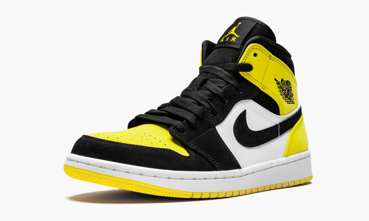 Air Jordan 1 MID SE “Yellow Toe” Sneakers - Basketball Legend