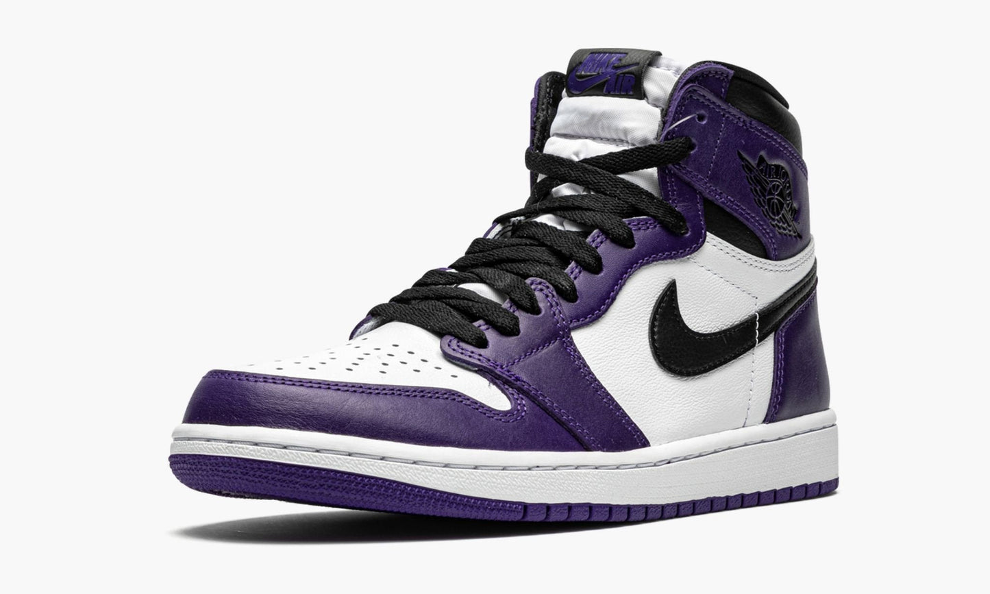 Air Jordan 1 Retro High OG “Court Purple 2.0” Sneakers - Cushioned Stride