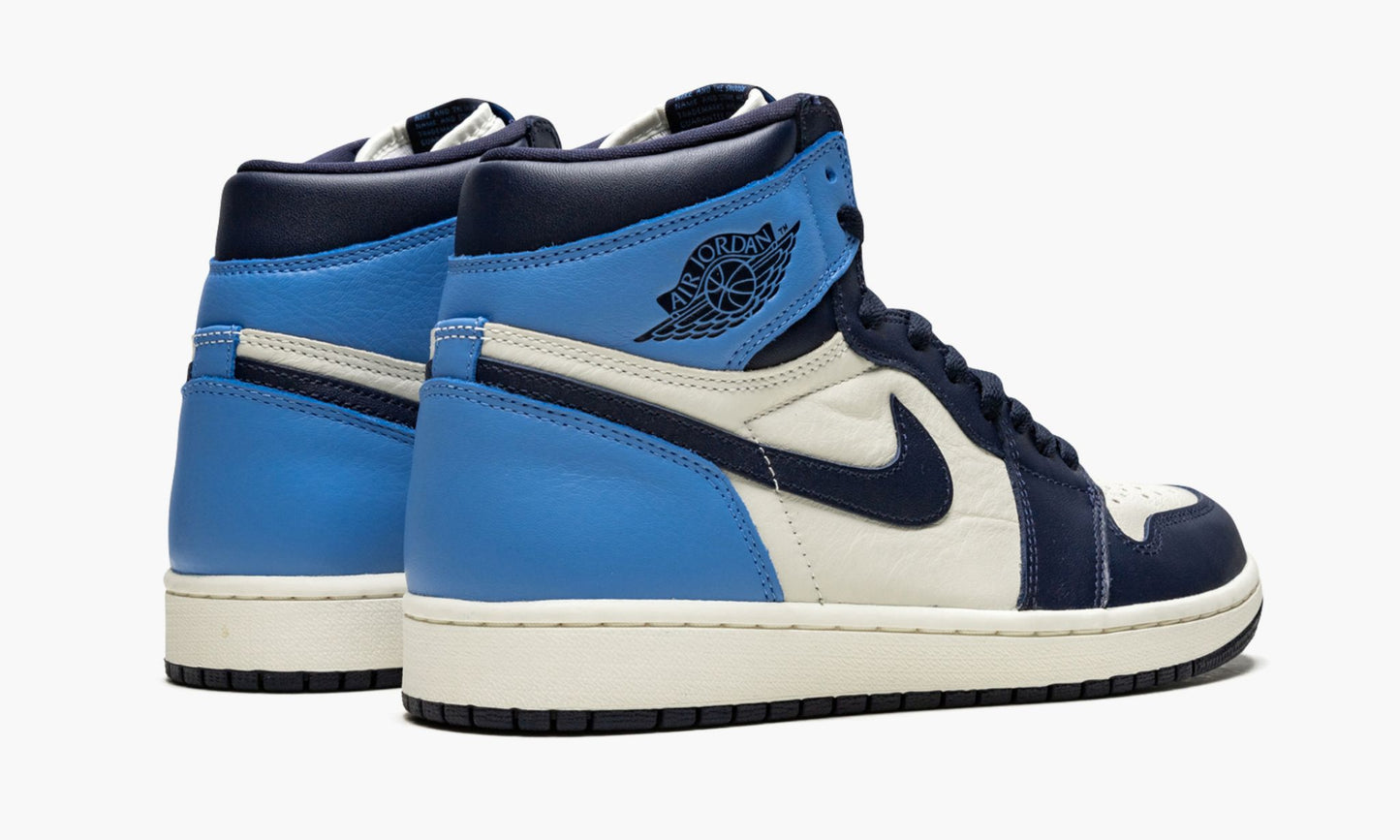 Air Jordan 1 Retro High OG “Obsidian/University Blue” Sneakers - OG Colorway