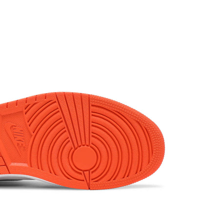Air Jordan 1 Retro High OG Electro Orange 555088-180 Sneakers - Collector's E...