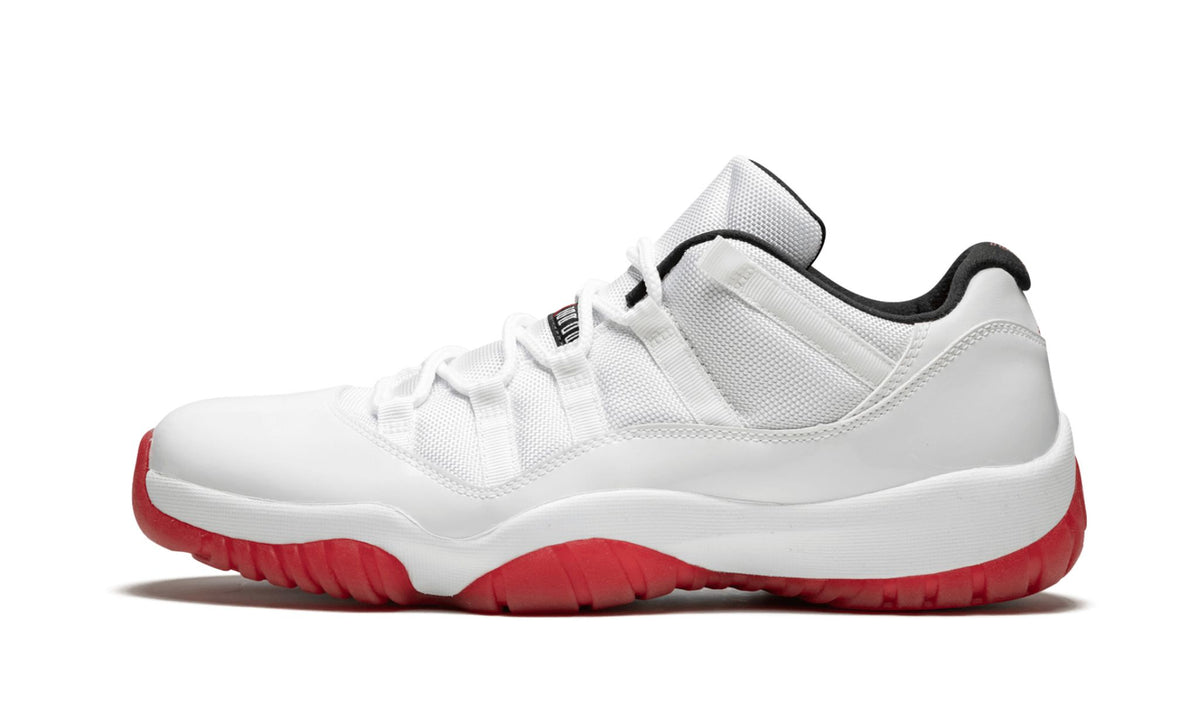 Air Jordan 11 Retro Low “White/Varsity Red” Sneakers - Basketball Legend