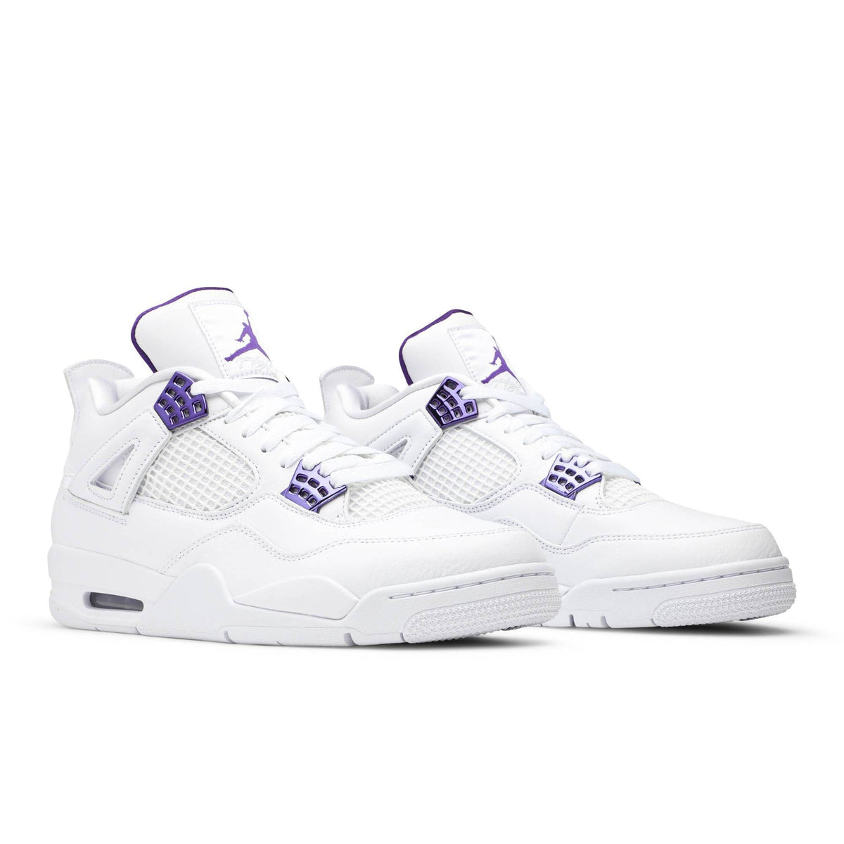 Air Jordan 4 Retro ‘Purple Metallic’ CT8527-115 Sneakers - Collector's Edition