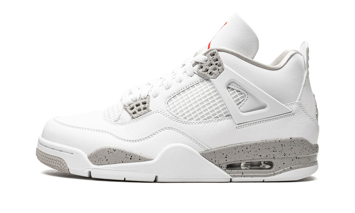 Air Jordan 4 Retro White Oreo Sneakers - Performance Runner