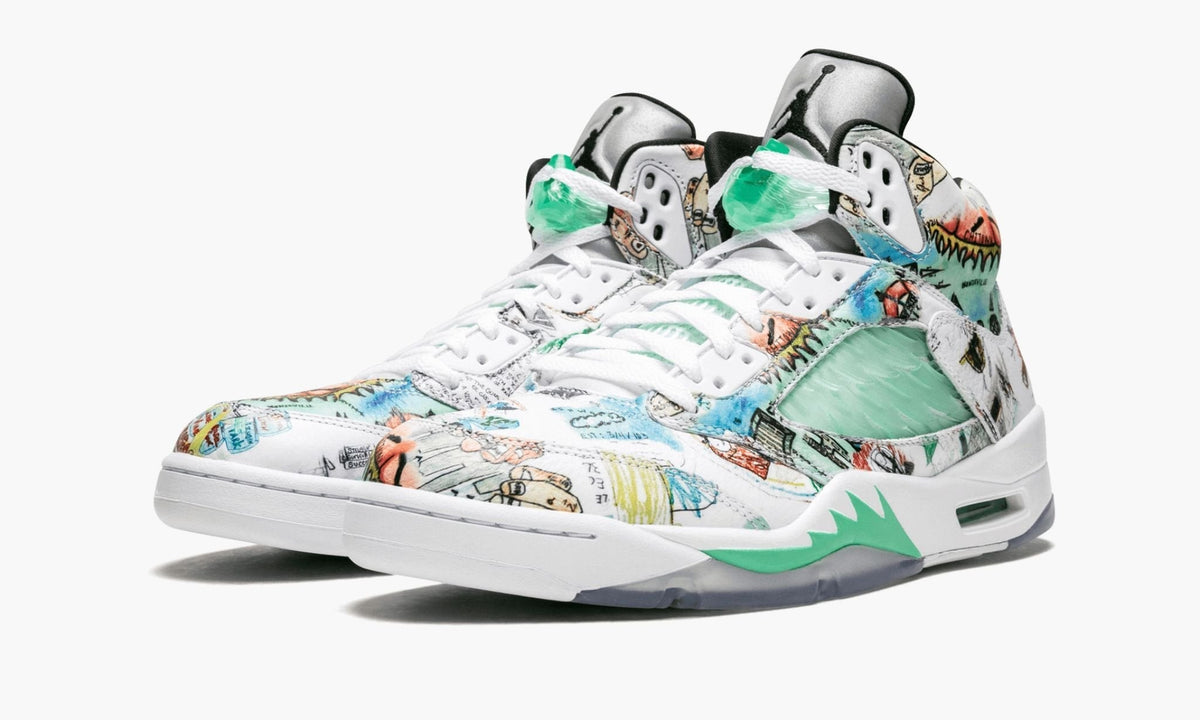 Air Jordan 5 Retro “Wings” Sneakers - Hall of Fame | Street Style