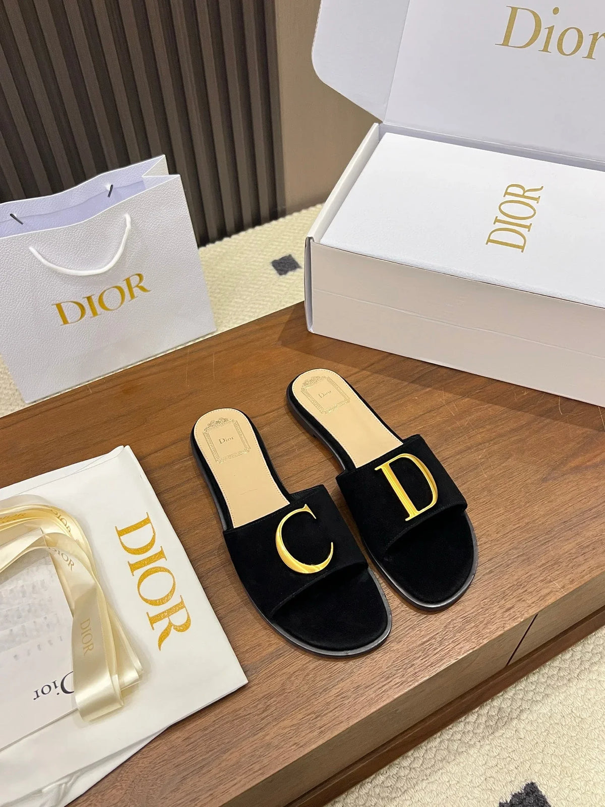Dior 2026 Slipper Leather 904812