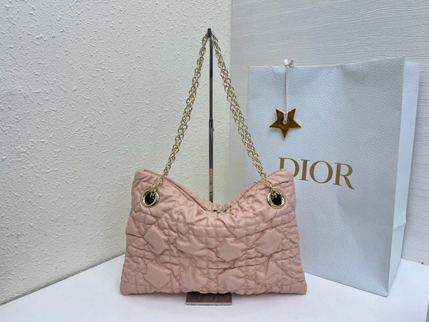 Dior 2026 Milly-La-Foret Bag 33cm Denim and Lambskin 158107
