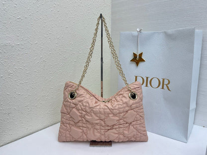 Dior 2026 Milly-La-Foret Bag 33cm Denim and Lambskin 158107