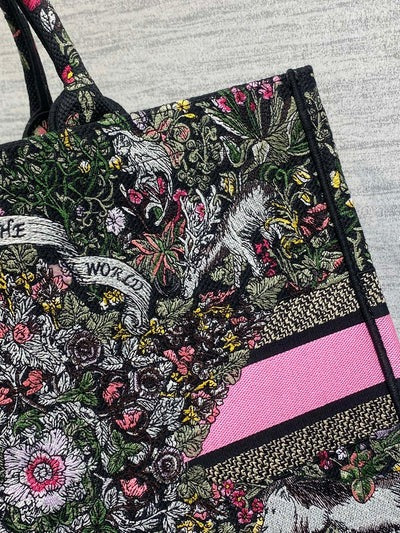 Dior 2026 Around The World Tote Bag Canvas 542528