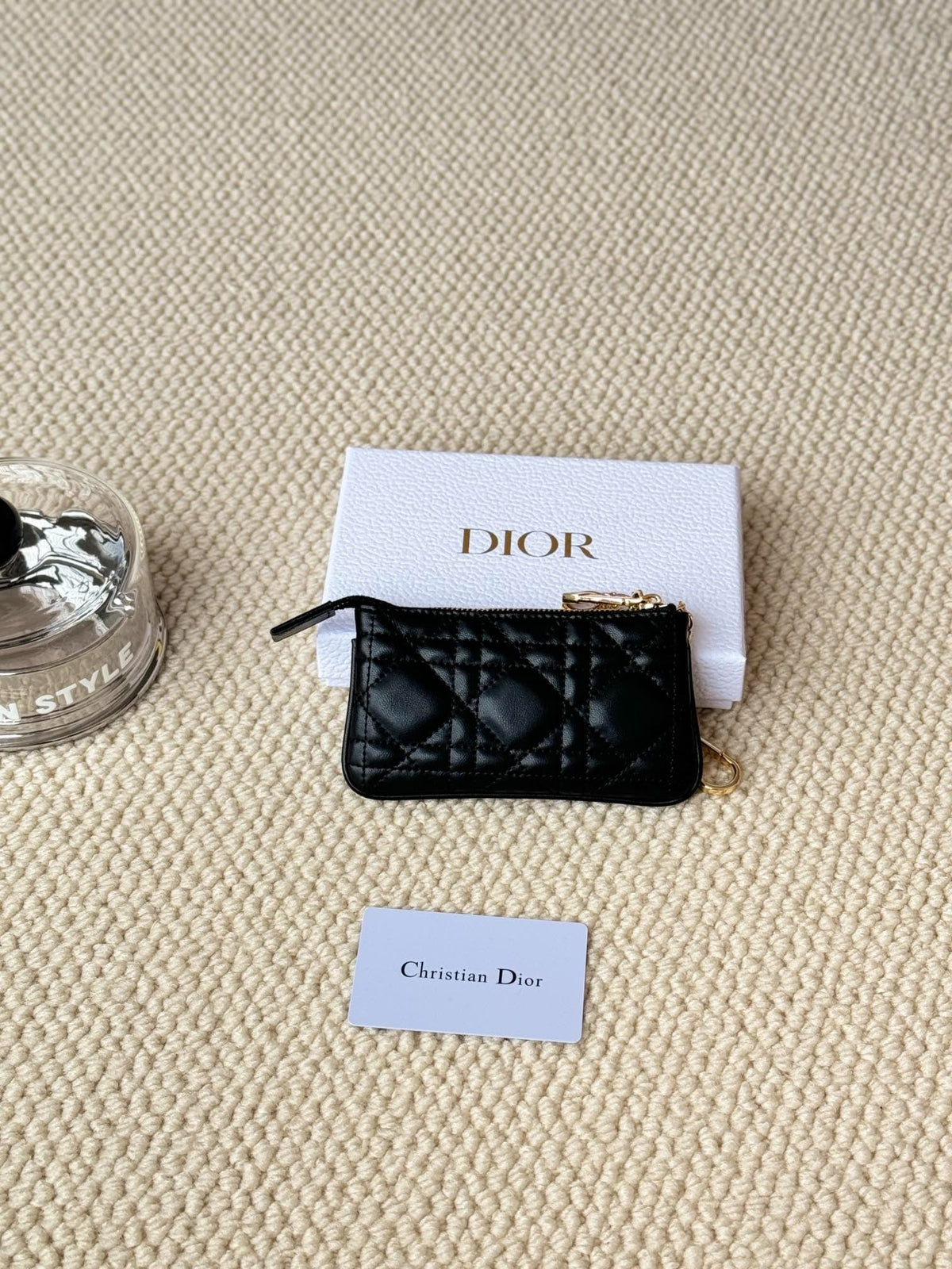 Dior 2026 Key Pouch 14.5cm Lambskin