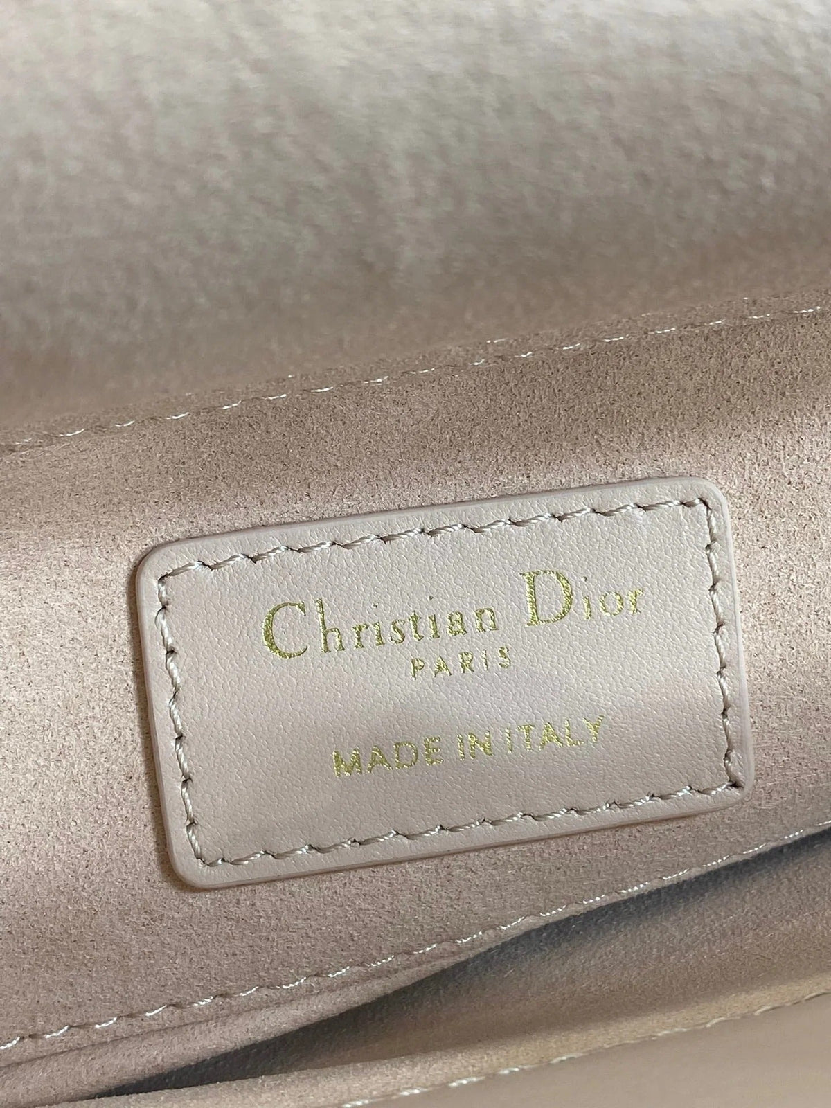 Dior 2026 Bow D-Joy Micro Bag Beige Lambskin 284115