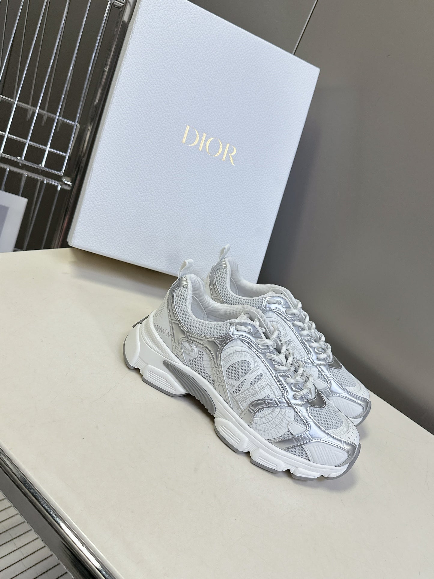 CD 25 Sneaker White Sliver 307167
