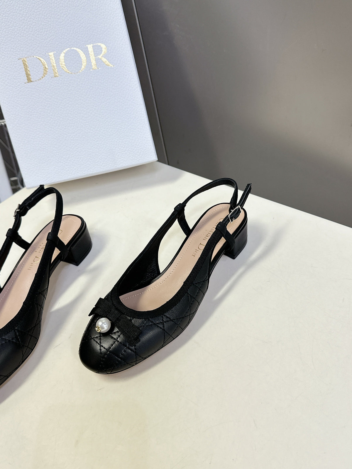 CD 25 Slingback Heel Black 307170