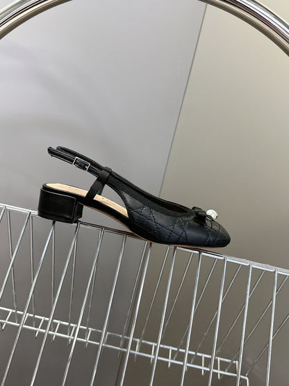 CD 25 Slingback Heel Black 307170