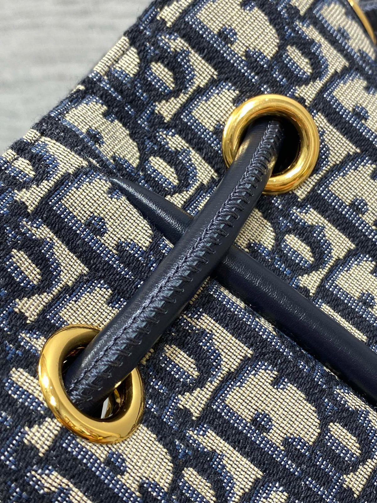 meidum cd nolita 27cm blue oblique jacquard