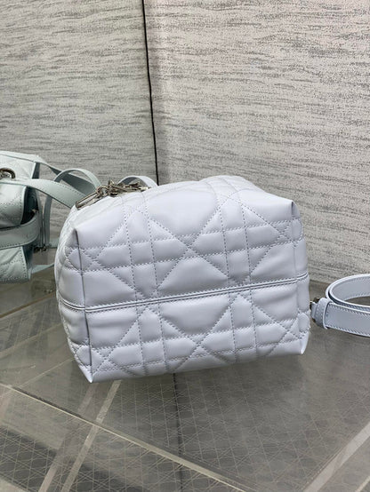 Dior 2026 Toujours Bag 18cm Glacier Blue Calfskin 284152