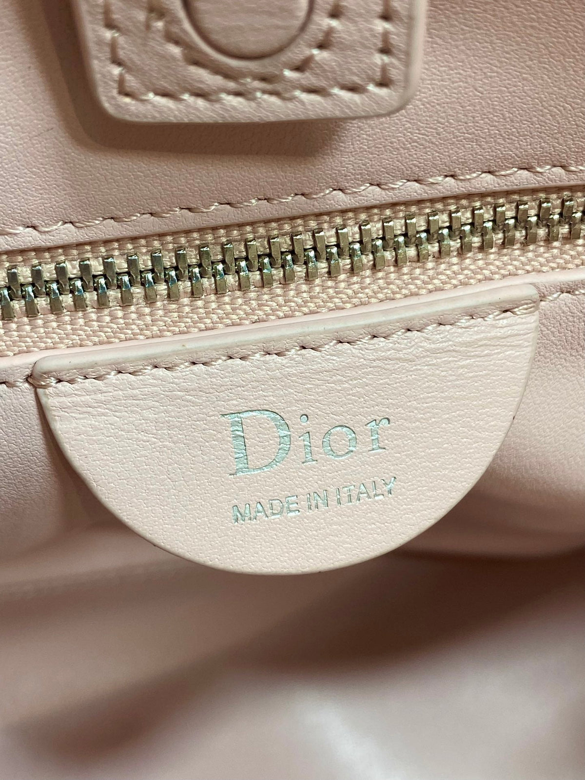 Dior Trianon Bag Light Pink Macrocannage Lambskin 286599
