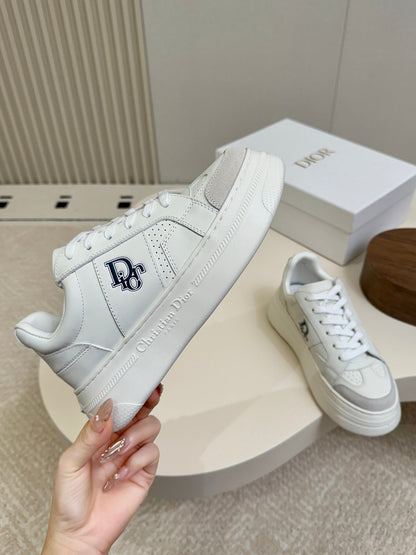 CD 26s Sneaker White Grey Calfskin Suede 920132