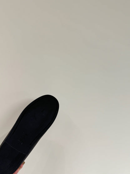 CD Loafers In Black Lambskin And Fleece Lining 109291