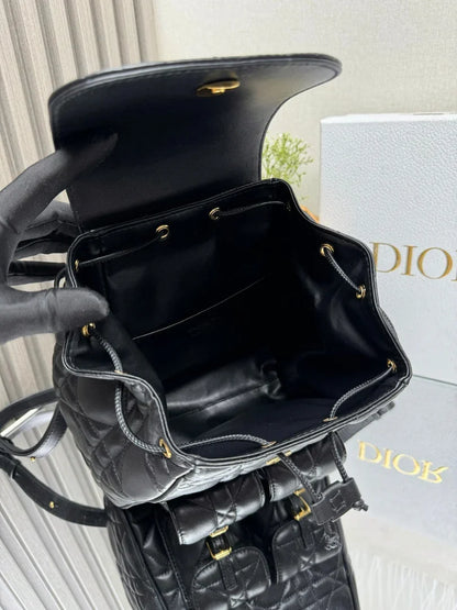Dior 2026 Caro Backpack 26.5cm Lambskin