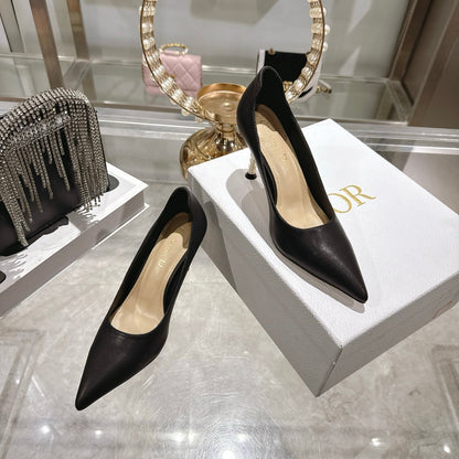 CD 26s Icon Pump 8cm Black Supple Calfskin 679845