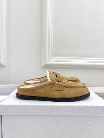 CD Boy Mule Light Brown Suede