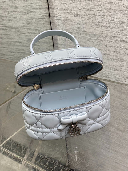 CD 2026 Vanity Bag 17.5cm Cannage Lambskin 289248