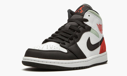 Jordan 1 Mid SE “Red Grey Black Toe” Sneakers - Performance Runner