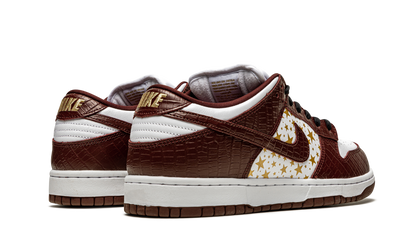 SB Dunk Low "Supreme - Stars - Barkroot Brown" DH3228 103