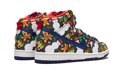 SB Dunk High TRD QS "Ugly Christmas Sweater" 881758 446